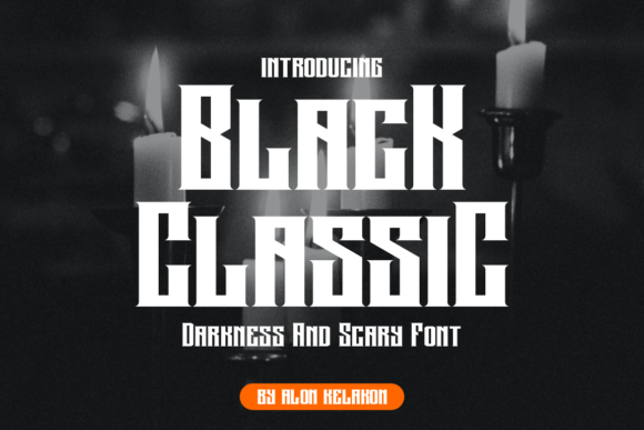 Black Classic Font - Featured Image