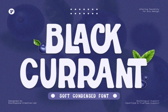 Black Currant Font - Featured Image