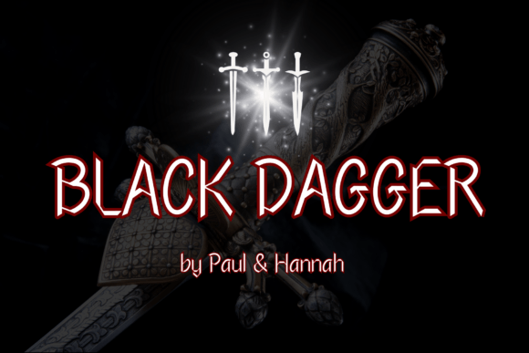 Black Dagger Font - Featured Image