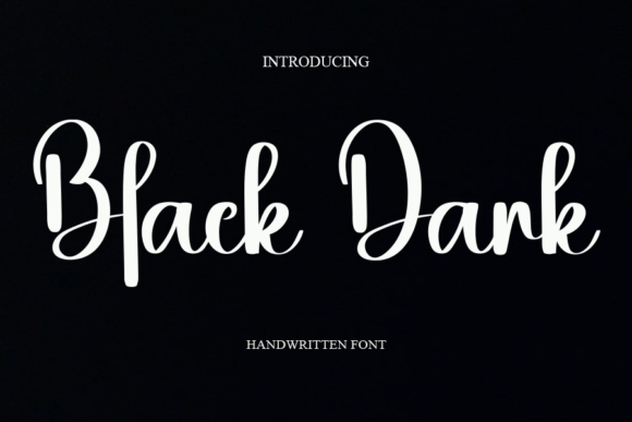 Black Dark Font - Featured Image