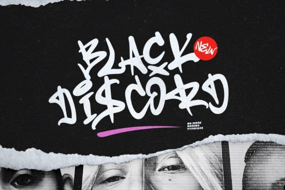 Black Discord Font - Featured Image