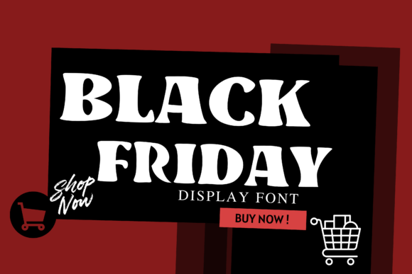 Black Friday Font - Featured Image