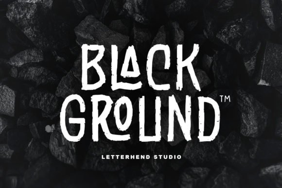 Black Ground Font - Featured Image