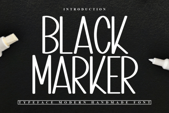 Black Marker Font - Featured Image