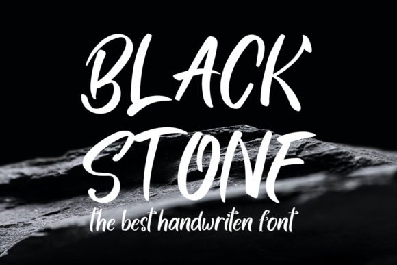 Black Stone Font - Featured Image