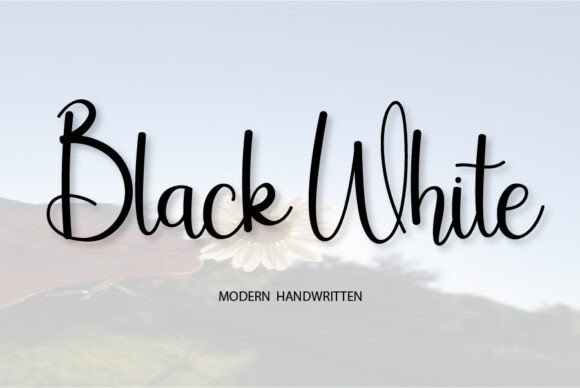 Black White Font - Featured Image