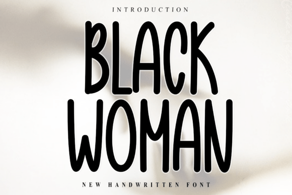 Black Woman Font - Featured Image