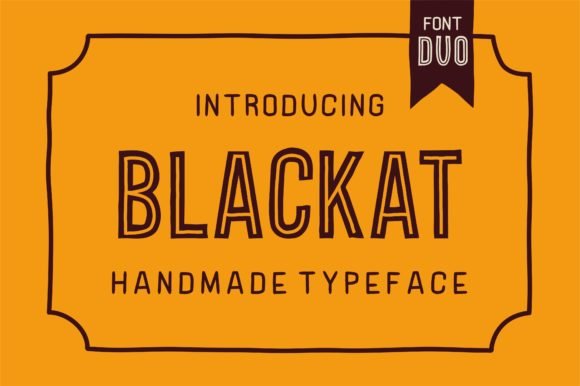 Blackat Font - Featured Image