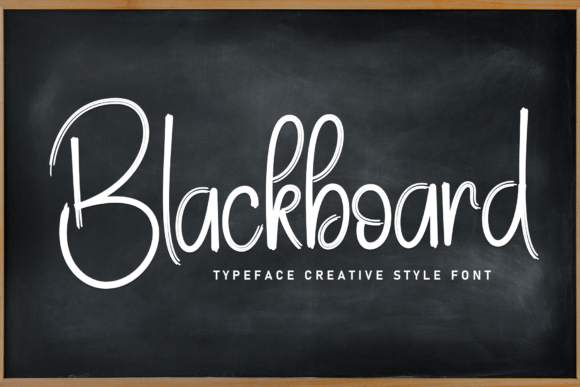 Blackboard Font - Featured Image