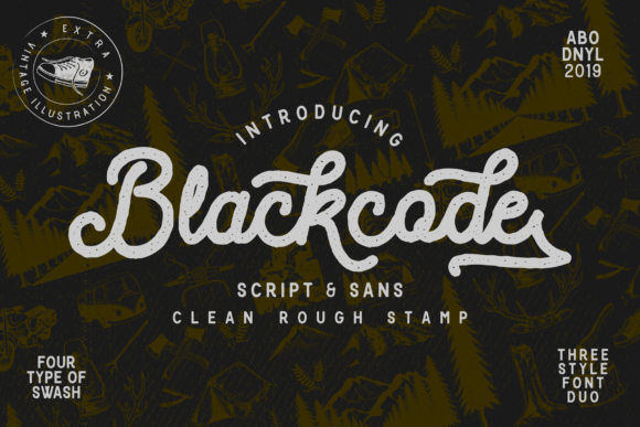 Blackcode Font - Featured Image