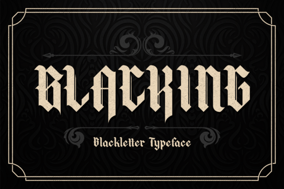 Blacking Font - Featured Image