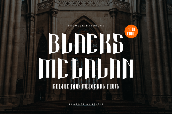 Blacks Metalan Font - Featured Image