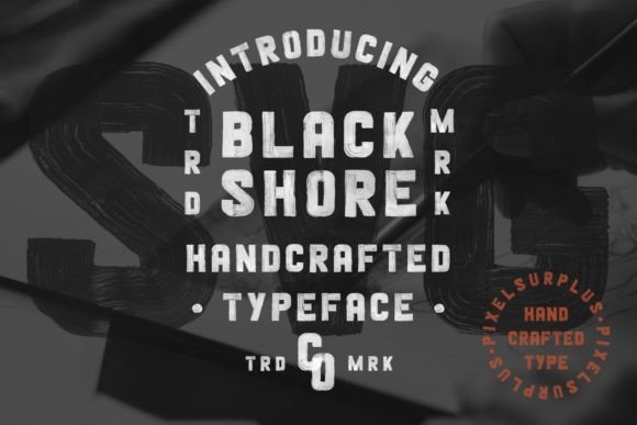 Blackshore Font - Featured Image
