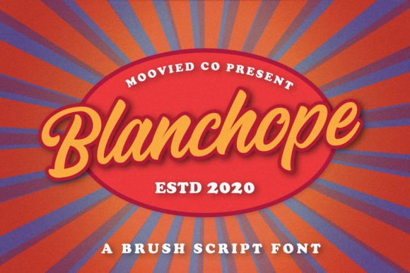 Blanchope Font - Featured Image