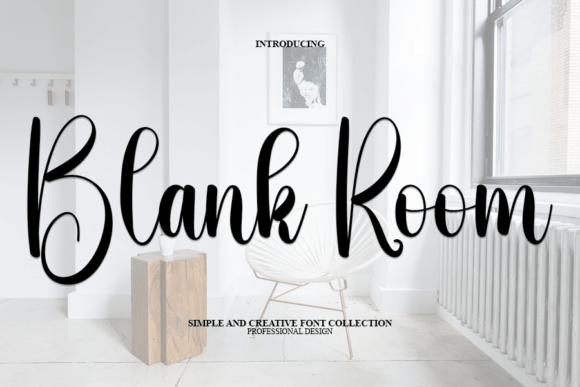Blank Room Font - Featured Image