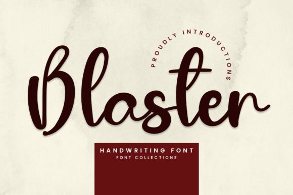 Blaster Font - Featured Image