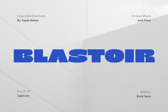 Blastoir Font - Featured Image