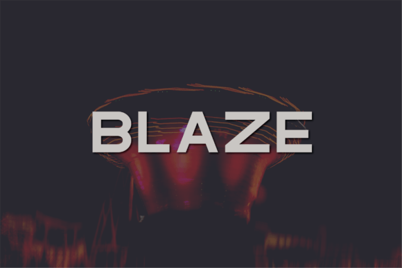 Blaze Font - Featured Image