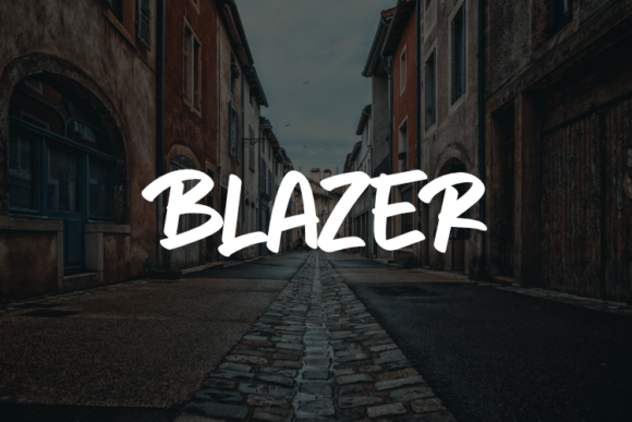 Blazer Font - Featured Image