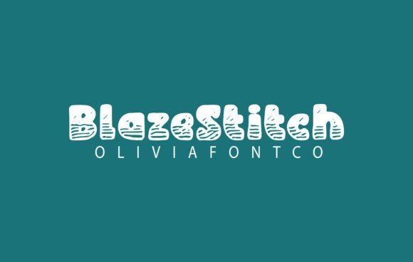 Blazestitch Font - Featured Image