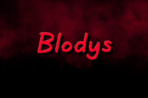 Blodys Font - Featured Image