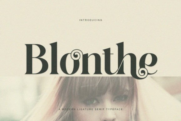 Blonthe Font - Featured Image