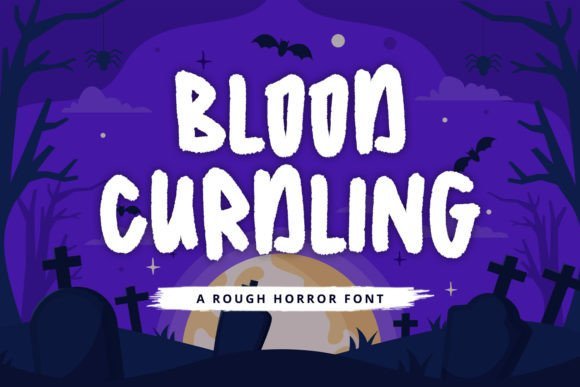 Blood Curdling Font Font - Featured Image