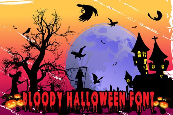 Bloody Halloween Font - Featured Image