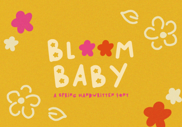 Bloom Baby Font - Featured Image