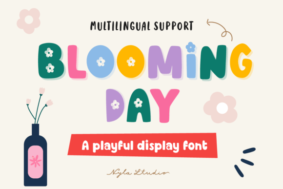 Blooming Day Font - Featured Image