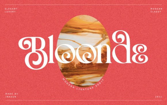 Bloonde Font - Featured Image