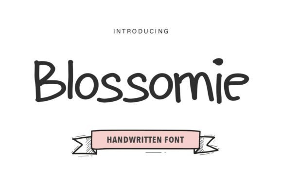Blossomie Font - Featured Image