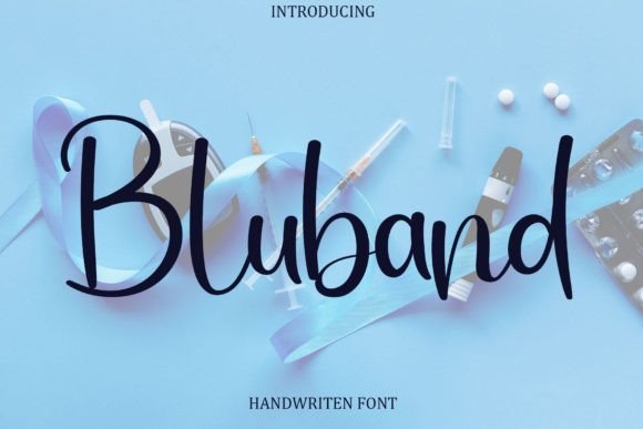 Bluband Font - Featured Image