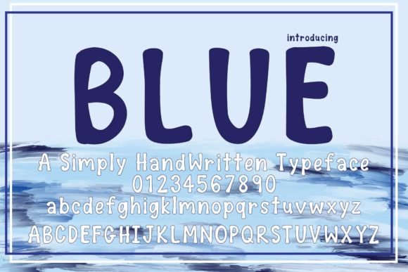 Blue Font - Featured Image