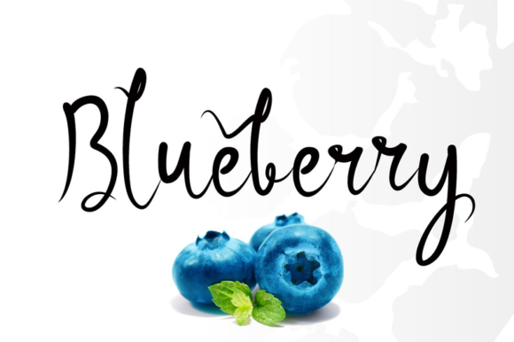Blueberry Font - Featured Image