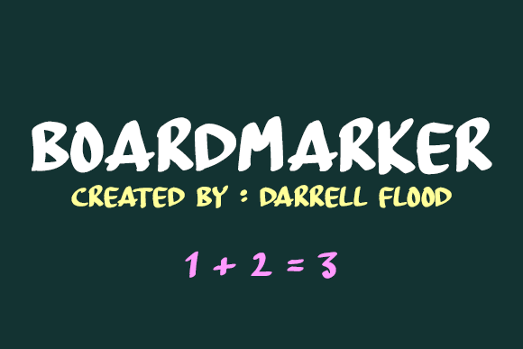 Board Marker Font - Featured Image