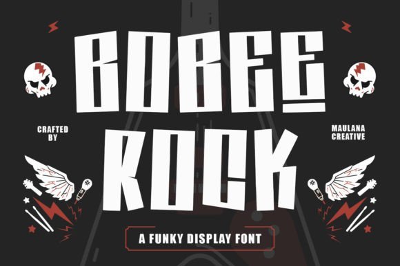 Bobee Rock Font - Featured Image