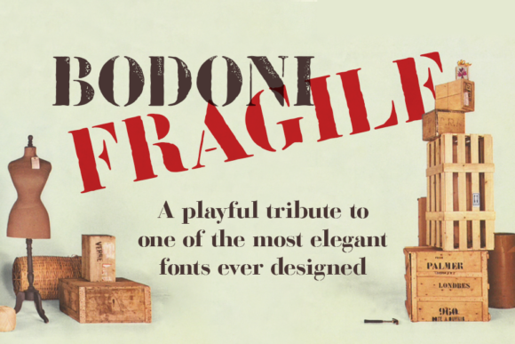 Bodoni Fragile Font - Featured Image