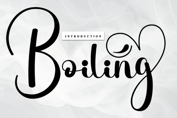 Boiling Font - Featured Image