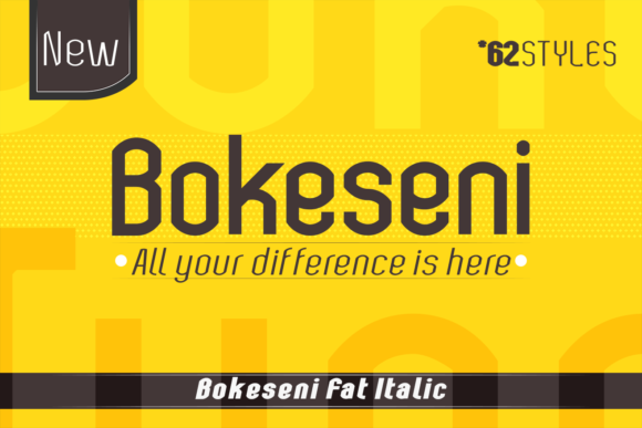 Bokeseni Fat Font - Featured Image