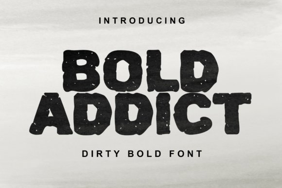 Bold Addict Font - Featured Image
