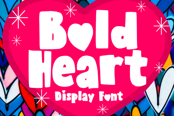 Bold Heart Font - Featured Image