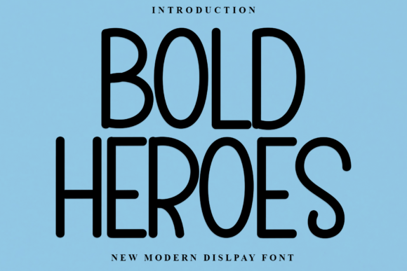 Bold Heroes Font - Featured Image