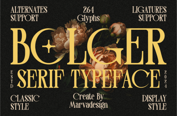 Bolger Font - Featured Image