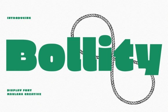 Bollity Font - Featured Image