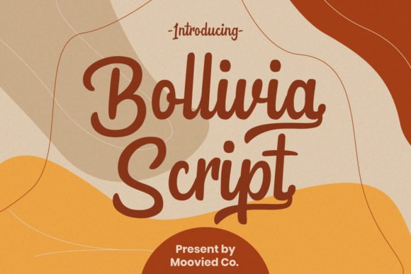 Bollivia Script Font - Featured Image