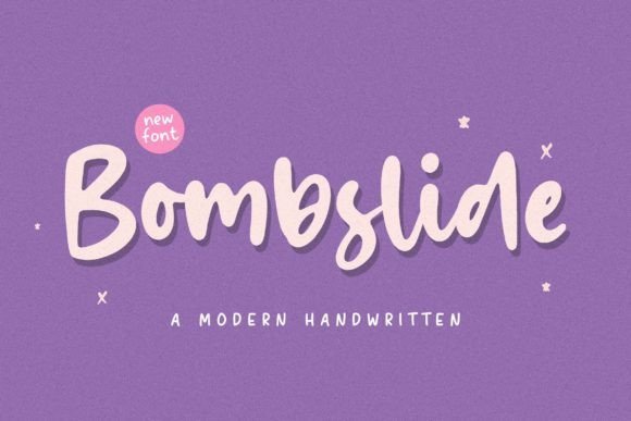 Bombslide Font - Featured Image