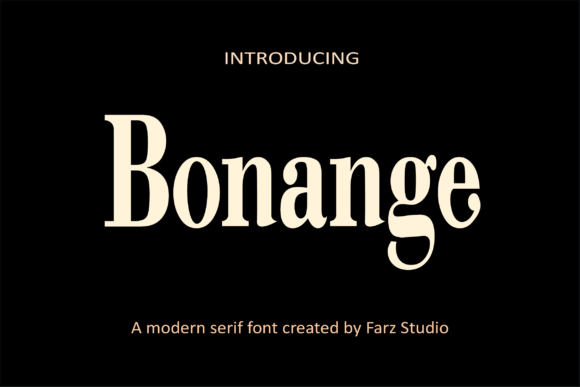 Bonange Font - Featured Image