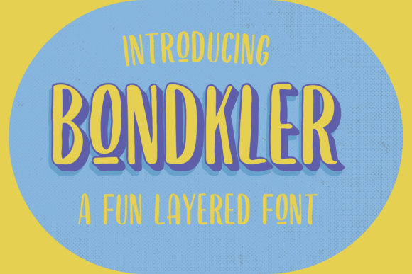 Bondkler Font - Featured Image