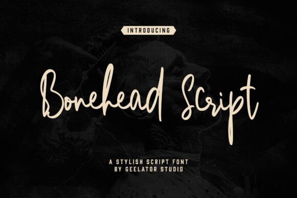 Bonehead Script Font - Featured Image